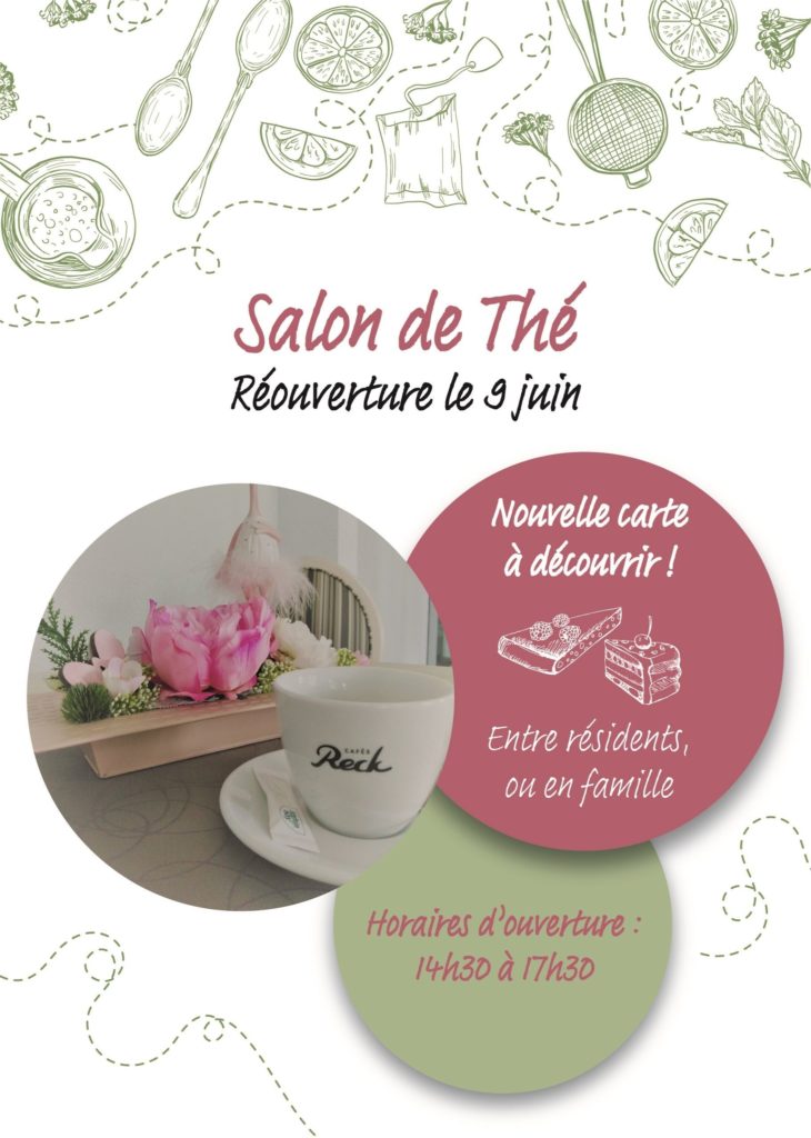 Ouverture du salon de thé