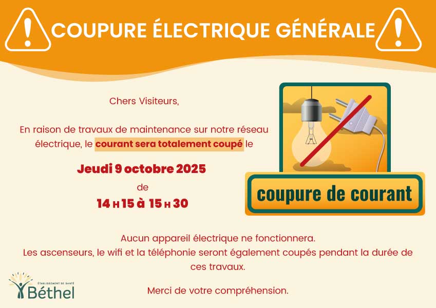 Coupure électrique