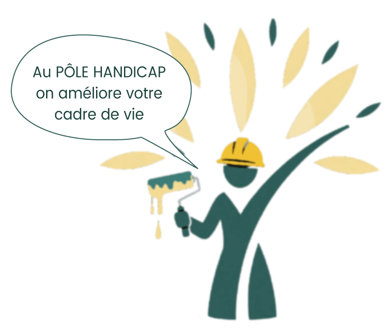 Rénovation au Pôle Handicap